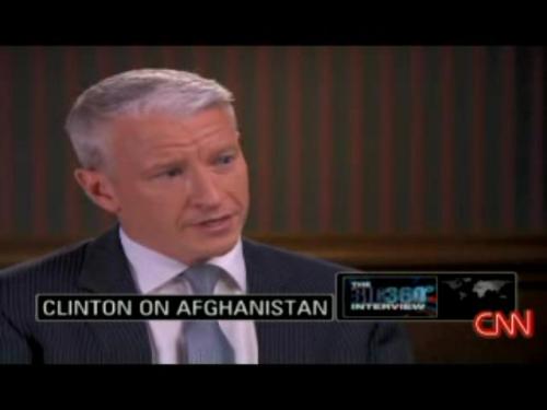 Anderson Cooper interviews Bill Clinton 5