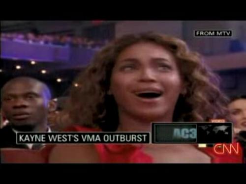 Kanye West VMA outburst 3 Beyoncé's reaction