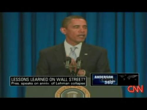 President Obama wallstreet speech